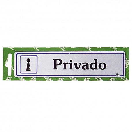 Rotulo "Privado"