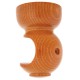 Soporte Madera Liso Techo 28x82 mm. Teca