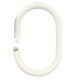 Anilla Baño Oval 18 mm. (Bolsa 100 Unidades) Blanca