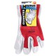 Guantes Piel / Lona Con Colgador 8" (Par)