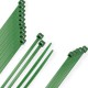 Brida Nylon 100%. Color Verde 3,6 x 140 mm. Bolsa 100 Unidades. Abrazadera Plastico, Organizador Cables, Alta Resistencia