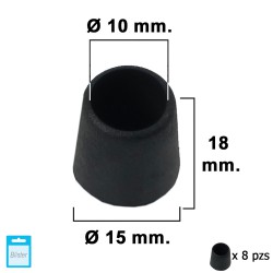 Grillete Recto Galvanizado 11 mm. 7/16" Uso Domestico