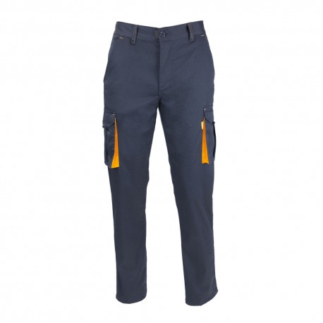 Pantalon Trabajo Talla 46 Azul Oscuro Spandex