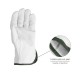 Guantes Piel FLOR  9" Con Colgador (Par)