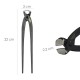 Tenazas Rusas Profesionales Plus DIN/ISO 9242 Cromo Vanadio Negra   9"