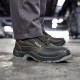 Zapato Bajo Seguridad Maurer S3 Modelo Capua Antideslizante Con Suela y Puntera Antiperación y Resistencia A Hidrocarburos Nº 42