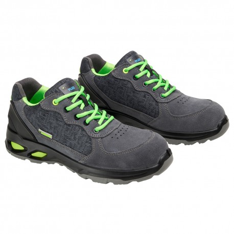 Zapato Seguridad Maurer S1 Modelo Arlaz Antideslizante con Suela Composite y Resistencia a los Hidrocarburos. Talla 39.