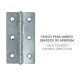 Bisagra 5005 Zincada         2-1/2"