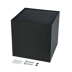 Aplique Solar Led 800 Lumenes Con Detector Movimiento / Crepuscular Protección IP65