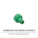 Adaptador Manguera Plastico 3/4 hembra  Blister
