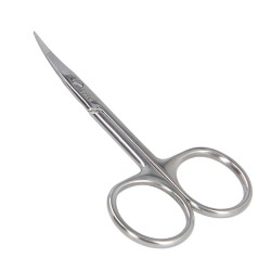 Tijera Manicura Curva 3,5" / 100 mm.