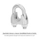Sujetacables Galvanizado 22 mm. 7/8" Uso Domestico