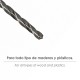 Broca Espiral Madera y Plástico Wolfpack   8,00 mm.
