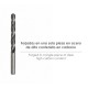 Broca Espiral Madera y Plástico Wolfpack  10,00 mm.