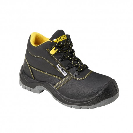 Botas Seguridad Maurer S3 Modelo Capua Antideslizante Con Suela y Puntera Antiperforación y Resistencia A Hidrocarburos Nº 37. (