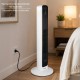 Calefactor Termoventilador Ceramico Oscilante Torre 1000 / 2000 W. Altura 88 cm.
