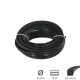 Hilo Nylon / Aluminio Dentadado Cuadrado Profesional Ø 3,0 mm. (Rollo 12 metros)