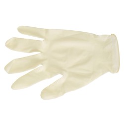 Guantes Desechables Latex Talla 9 XL  Caja 100 Unidades