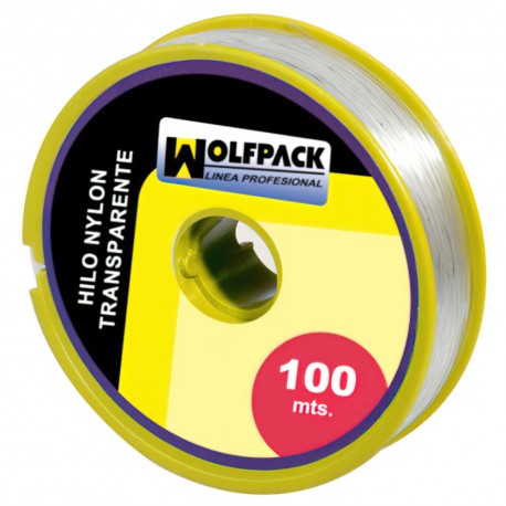 Hilo Nylon Transparente 0.7 mm. Rollo 100 m.