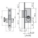 Cerradura Cvl 1979/5    Carpintería Metálica
