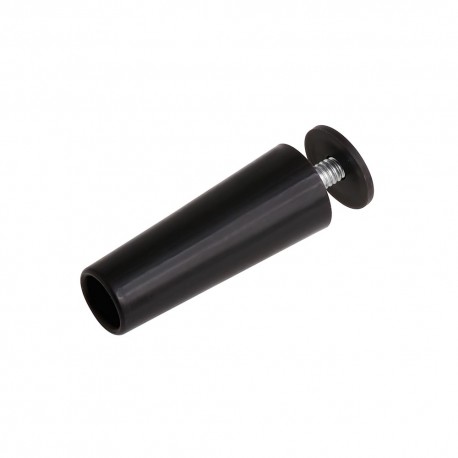 Tope Persiana Con Tornillo 60 mm. Negro