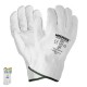 Guantes Trabajo Piel FLOR 7" Con Colgador (Par)