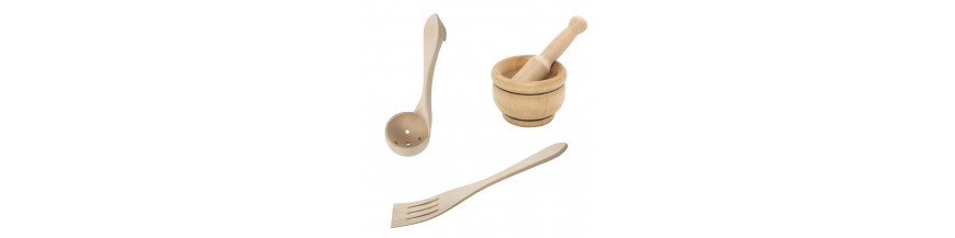 Utensilios cocina madera